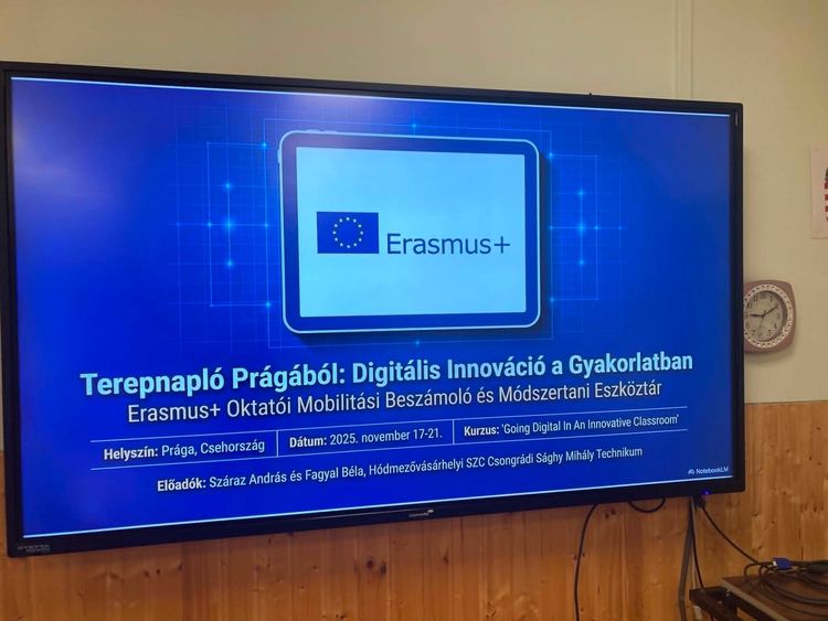 Erasmus+ DISSZEMINÁCIÓ