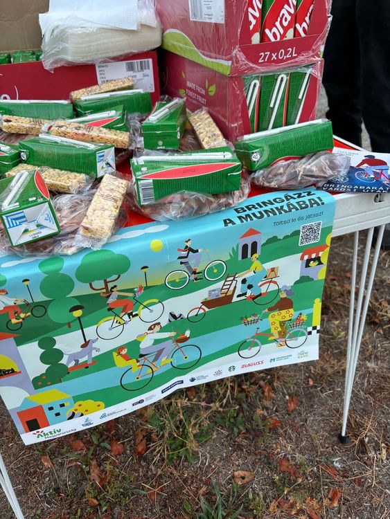 Reggeli a kerékpárral közlekedőknek!