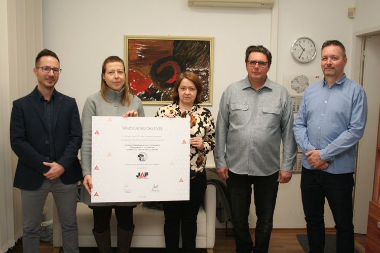 JAF Holz Magyarország Kft. támogatás