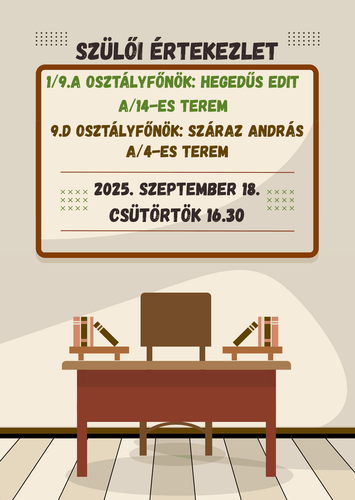 Szülői értekezlet